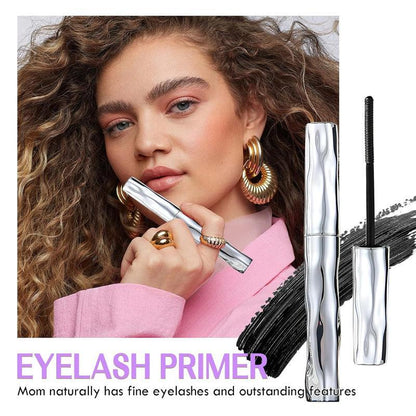 Eyelash Primer,Tubular Eyelash Primer,Waterprooflong Curling Mascara,Natural and Non-Smudged,Threaded Long-Lasting Curlingmascara